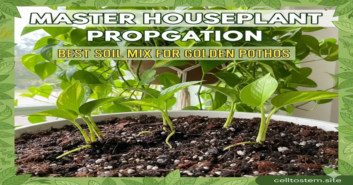 Best Soil Mix for Golden Pothos