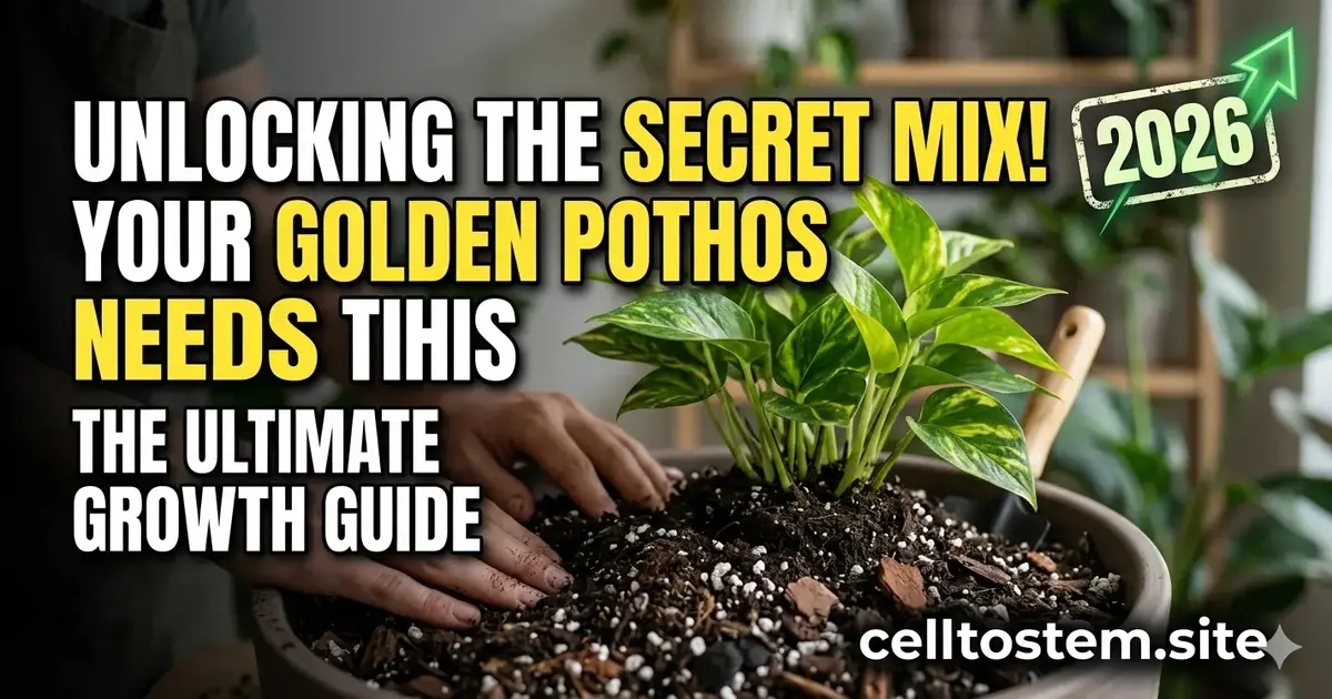 Best Soil Mix for Golden Pothos Plant