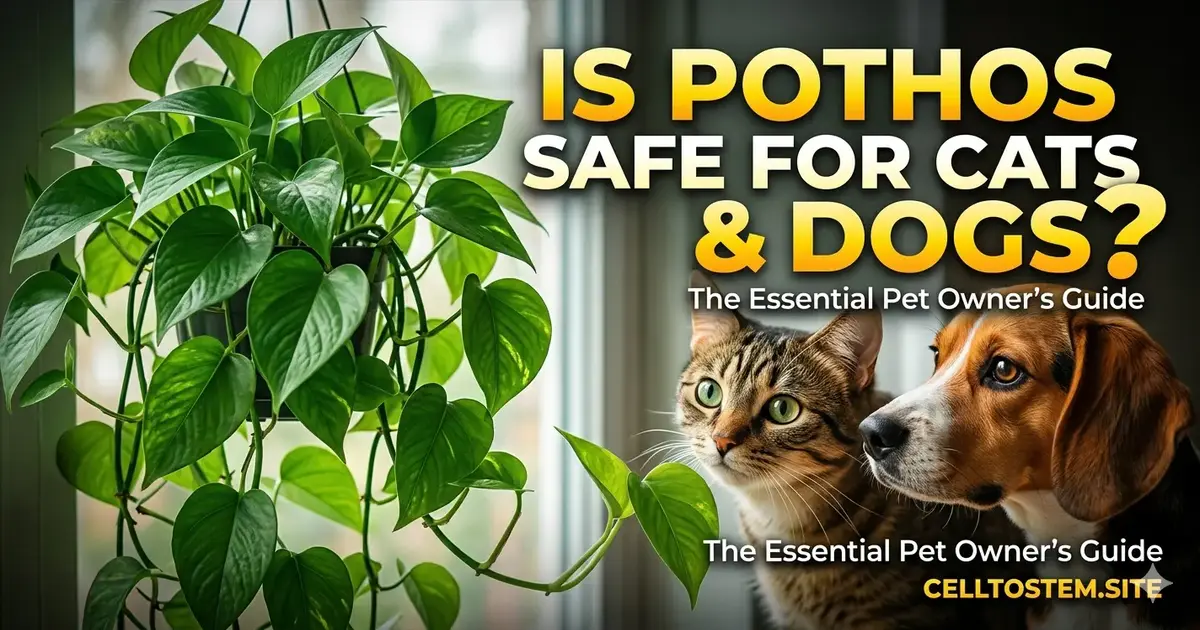 Is Pothos Safe for Cats and Dogs