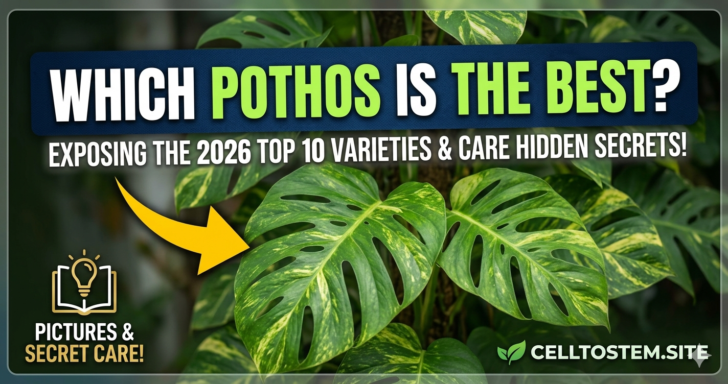 Best Pothos Plant Varieties with Pictures 2026 Care Guide