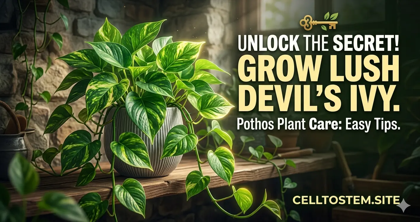 Pothos Plant Care Easy Tips for Growing Lush Devil’s Ivy