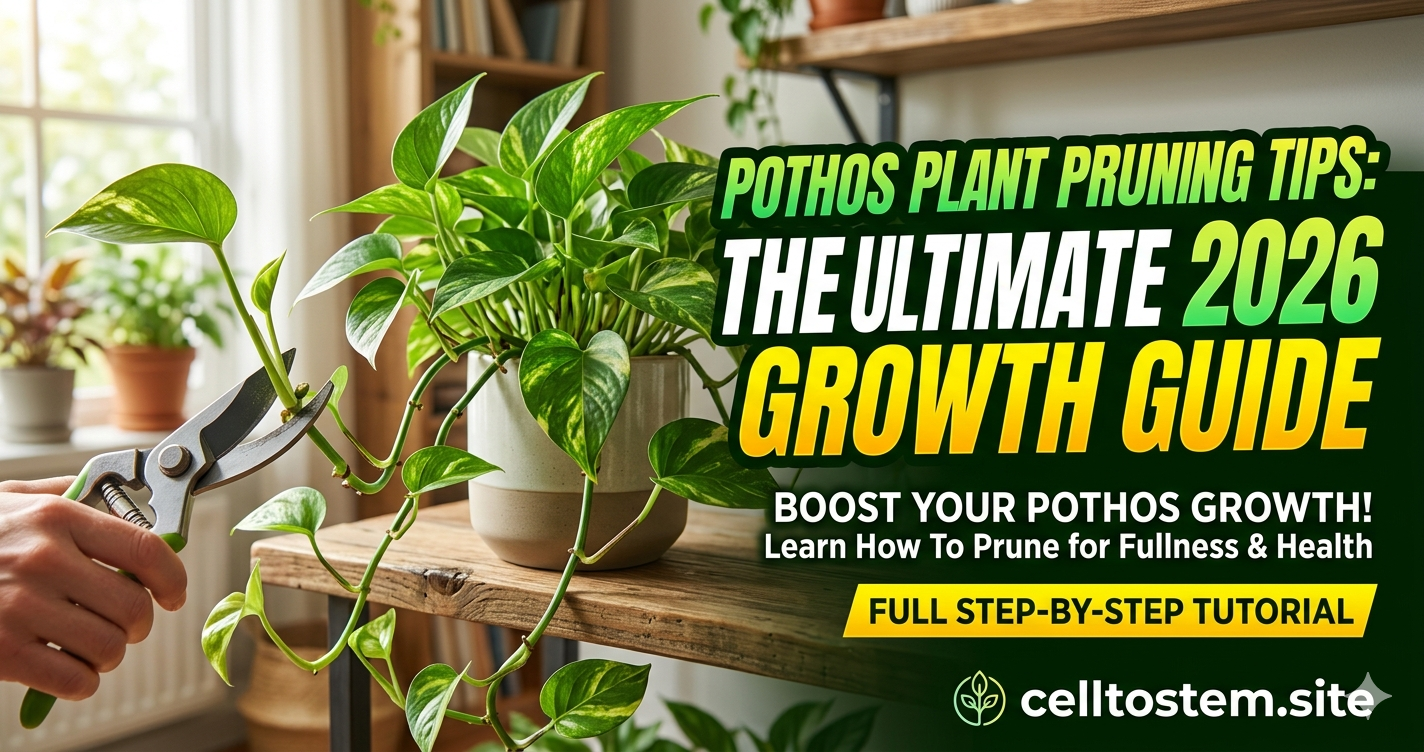 Pothos Plant Pruning Tips The Ultimate 2026 Growth Guide