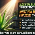 Aloe Vera Plant Sunlight Requirements