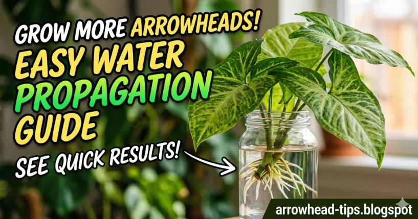 Propagate an Arrowhead Plant in Water