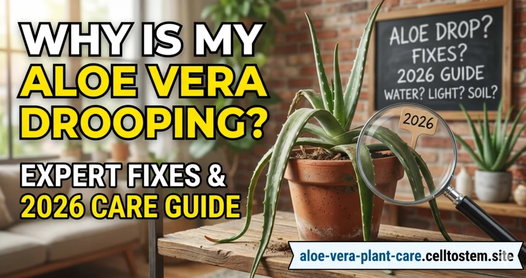 Why Aloe Vera Leaves Droop