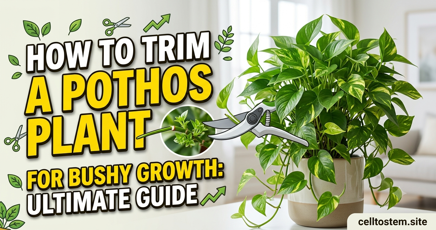How to Trim a Pothos Plant